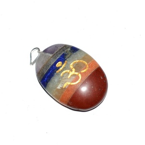 Comprar joyería de moda valor curativo Bonded Chakra grabado "Pentagram" Reiki colgantes con cristal de cuarzo para la venta - Product Image 6