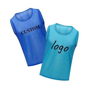 Custom Breathable Soccer Training Vest Football Cheap Football Vest Mesh Soccer Vest Soccer Training <b>Bibs</b> - Product Image 1