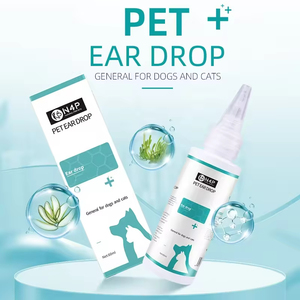 Productos para el Cuidado de Mascotas Personalizados de Fábrica, <span class=keywords><strong>Gotas</strong></span> para Oídos de 60 ml, Limpiador de Oídos de Gran Volumen, Tratamiento para Oídos de <span class=keywords><strong>Perros</strong></span> y Gatos - Product Image 2