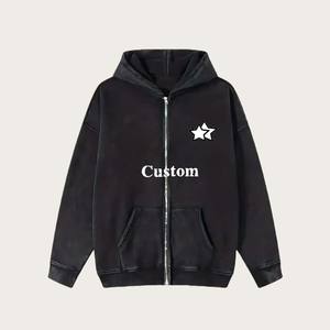 Sudadera con Capucha Gruesa para Hombre, Personalizada con Logotipo, 100% Algodón, Manga Larga, Felpa Francesa, con Logotipo, para Invierno - Product Image 4