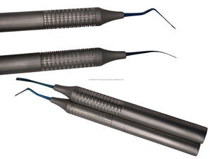 Juego de Periotomos Manuales Recubiertos de Titanio Azul, 3 Instrumentos Dentales de Extracción, Kit de Extracción de Dientes Atraumática de Acero Inoxidable, CE - Product Image 5