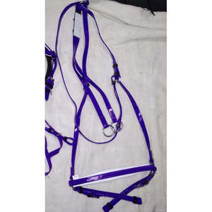 Placa de pecho de caballo de PVC ligera y duradera, tachuela ecuestre cómoda ajustable para competición de entrenamiento de equitación - Product Image 5