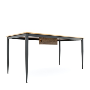 Contemporary 160x80cm <b>Office</b> Meeting <b>Table</b> with Melamine Coating & Cone II System HBCN022 - Product Image 4