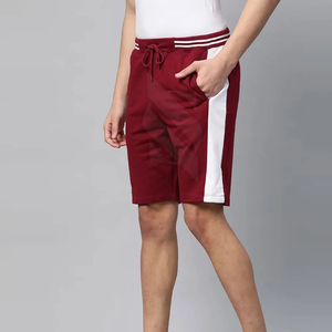 Short décontracté d'été pour hommes, séchage rapide, respirant, motif solide, personnalisable, vente en gros, service OEM pour vêtements de rue - Product Image 3
