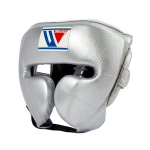Protège-tête de boxe en cuir de vachette à face ouverte, design personnalisé, fabriqué en usine, best-seller, vente en gros, modèle gagnant - Product Image 6