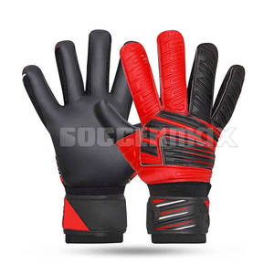 Gants de gardien de but de football professionnel de haute qualité pour adultes Nouveau design avec doigts en latex et cuir - Product Image 2