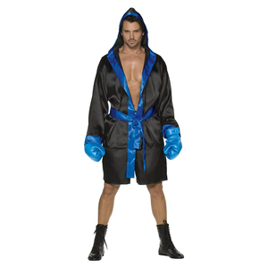 Conjunto de Bata y Pantalones Cortos de Boxeo de Satén Personalizados para Hombre, Ropa de Combate Ligera de Primera Calidad, Equipo de Entrenamiento, Suministro al por Mayor OEM/ODM - Product Image 2