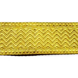 Fabricante Mayorista de Ribete de Encaje de Plata Ceremonial, Uniforme Ceremonial, Tela de Hilo Francés - Product Image 6