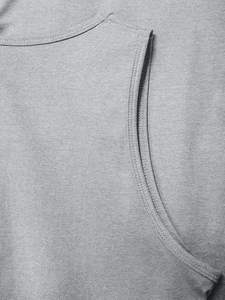 เสื้อกล้ามเทรนนิ่งสไตล์ไฮสตรีทสำหรับผู้ชาย เสื้อผ้าออกกำลังกายระบายอากาศได้ดีสำหรับฤดูร้อน ไซส์พลัส  เสื้อฟิตเนสแบบเป็นทางการสำหรับผู้ชาย - Product Image 4