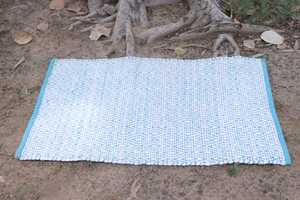 Handmade Reversible Cotton Indian <b>Runner</b> Rugs Non-Slip Polka Dot Pattern 70x100cm Various Colors Jacquard <b>Door</b> <b>Mats</b> Home Decor - Product Image 3