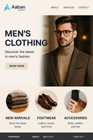 Tienda en línea de ropa para hombres Desarrollo de sitios web Expertos en la web de confianza que ofrecen plataformas de comercio electrónico asequibles y creativas