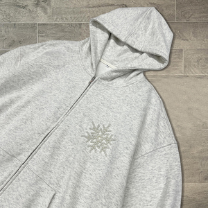 เสื้อฮู้ดผ้าฝ้ายบ็อกซี่สำหรับทุกเพศเสื้อครอปทรงหลวมโอเวอร์ไซส์สไตล์แฟชั่นใหม่ - Product Image 4