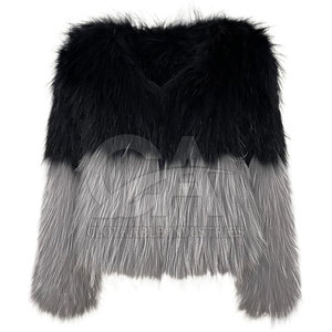 Abrigo Largo de Piel de Mongolia para Mujer, Abrigo Informal de Piel de Mongolia, Chaqueta Cálida, Ropa de Moda de Lujo - Product Image 1