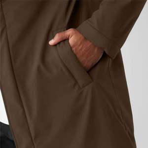 Gabardina ligera elegante para hombre, abrigo elegante y transpirable para ocasiones casuales o formales, diseño ajustado - Product Image 4