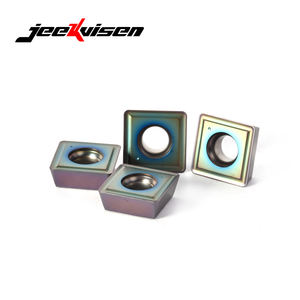 Plaquettes en carbure de tungstène CNC de haute qualité SPMG140512-TG JS115P, plaquettes de perçage rapides pour perceuse à taraud de type SP - Product Image 3