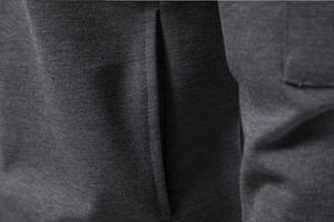 Sudadera con capucha térmica con cremallera para hombre de algodón 100% de alta calidad OEM totalmente personalizable con bolsillo para el brazo lateral invierno talla 6XL - Product Image 5