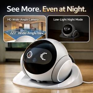 Robot de Vigilancia Doméstico ODM para Perros y Gatos, Diseño de Movimiento Automático, Control Remoto por Aplicación, Uso de Seguridad Interior - Product Image 5