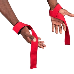 2025 Diseño personalizado Figura 8 Correas de levantamiento de pesas Equipo de soporte de muñeca de ajuste cruzado en Pakistán Categoría de producto Bolsas de energía - Product Image 5