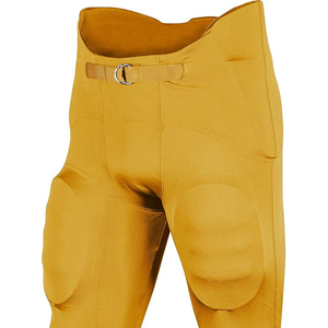 Prix bas, pantalon de football personnalisé imprimé intégral, style short de football américain avec protections, matériau polyester bon marché, OEM - Product Image 3