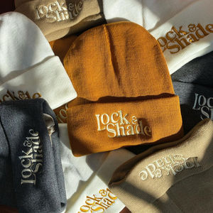 Gorro de algodón personalizado, gorros deportivos de araña, gorros de invierno lisos con logotipo bordado para correr, gorros con pompón forrados de seda para niños pequeños, aún no hay comentarios. - Product Image 1