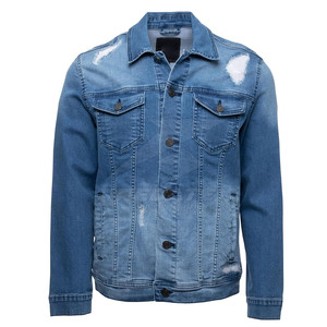 Veste d'hiver unisexe de la meilleure qualité avec style à séchage rapide 100% coton automne hiver veste en jean avec logo avant - Product Image 1