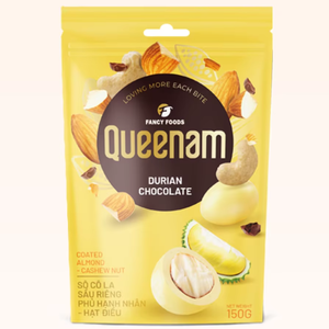 Vente en gros de bonbons en vrac à saveur de durian enrobés de chocolat, d'amande, de noix de cajou 150g, certifiés Halal, bon prix OEM - Product Image 1