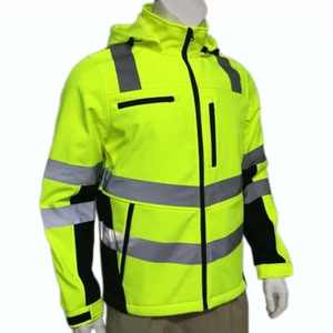 Vente en gros Ensemble veste de sécurité haute visibilité Vêtements de sécurité réfléchissants respirants imperméables pour la construction Parka de sécurité - Product Image 1