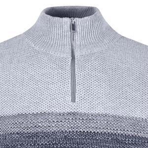 Custom Men Winter Polyester/Cotton Pullover <b>Sweater</b> with Front Logo Option Pakistan Manufacturer - Product Image 3
