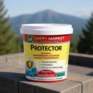 Revestimiento Impermeabilizante Transparente HM Protector de 750 ml para Techos, Terrazas, Baños, Paredes, Balcones, Material Anti-Asfalto - Product Image 3