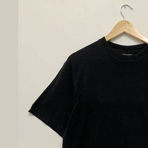 Solid Color <b>Men's</b> Short Sleeve Regular Fit <b>Black</b> T-<b>shirt</b> Lightweight Breathable Eco-Friendly High Quality Trending 100% Cotton - Product Image 5