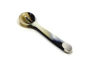 Cuchara de cuerno con acabado de diseñador único, nuevos accesorios de cocina para el hogar y hoteles, cuchara de ensalada comercial para restaurantes - Product Image 5