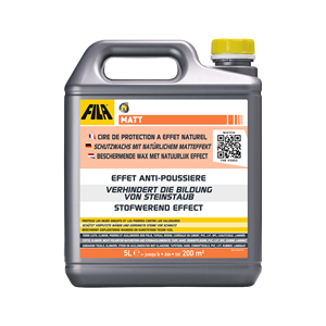 FILA Solutions d'entretien des surfaces Cire liquide effet mat hautement concentrée, anti-salissures, anti-écaillage, pierre naturelle, terre cuite 5L - Product Image 1