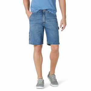 Novedad de verano, pantalones vaqueros cortos informales elásticos a la moda para hombre, pantalones cortos de mezclilla azul y negro, pantalones cortos de mezclilla para hombre - Product Image 5