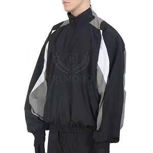 Costume coupe-vent personnalisé pour hommes, léger, nouveau coupe-vent Hip Hop respirant, ensemble 2025 - Product Image 2