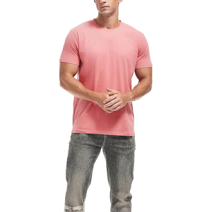 Camisetas de Manga Corta con Cuello Redondo para Hombre, de Lona Transpirable, de la Mejor Calidad a Precio Económico, Todas las Tallas, Colores Personalizados, Poliéster/Algodón - Product Image 3