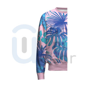 Vente en gros Sweat-shirt unisexe Hommes Femmes Streetwear T-shirts imprimés mignons Impression de logo personnalisé surdimensionné Poids lourd Fournisseur OEM - Product Image 3