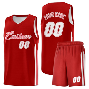 Pantalones cortos de baloncesto transpirables, ropa deportiva personalizada para hombres y jóvenes con nombre personal impreso y número de uniforme de equipo - Product Image 4