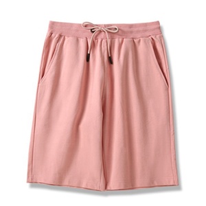 Pantalones cortos informales de talla grande para hombre, novedad de calidad superior, pantalones cortos de felpa franceses de algodón personalizados, pantalones cortos transpirables para el sudor - Product Image 2