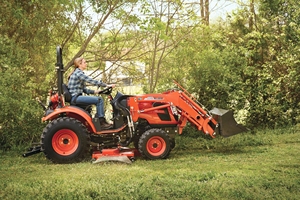 รถแทรกเตอร์ขนาดเล็ก Kioti ขับเคลื่อน 2 ล้อ ระบบเกียร์ปั๊ม 80 แรงม้า เครื่องจักรกลการเกษตร ใช้ในฟาร์ม มือสองและใหม่ ราคาถูก สหรัฐอเมริกา - Product Image 6