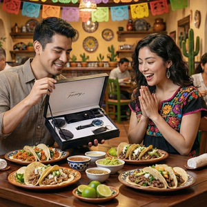 Set Regalo Elegante da Uomo con Polo, Cintura e Cappello - Product Image 4