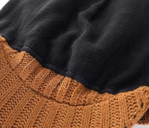 Custom Design Spandex/Cotton Plain Beanie Cap Keep Warm Skull Silk <b>Satin</b> <b>Lined</b> Winter Knit <b>Hats</b> Logo High Quality Unisex Cycling - Product Image 4