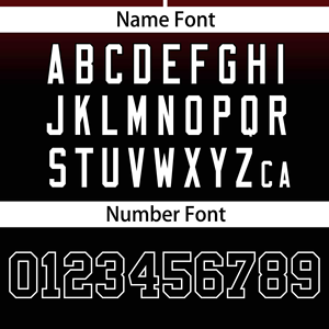 Pull-over de baseball authentique à rayures, respirant, grande taille, dégradé rouge, noir et blanc, personnalisé - Product Image 4