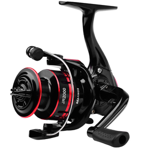 Carrete de Pesca Giratorio Rojo Bdt-FISHING GROUP JR2000, Carrete de Pesca Fijo para Agua Dulce y Salada - Product Image 1