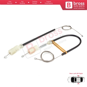 Kit de réparation de lève-vitre électrique BWR5325, porte arrière pour Pathfinder MK3 R51 2004-2015 82721EA500 - Product Image 3