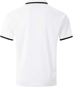 Camiseta de Algodón Sólido de 220 Gramos con Cierre y Logotipo Personalizado Bordado de Alta Calidad para Hombre - Product Image 6