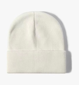 2025 tendance produit haute qualité broderie personnalisée Logo classique hiver chapeaux tricot bonnets bonnet chapeau avec logo personnalisé - Product Image 1