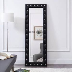 Venta al por mayor a granel, aspecto atractivo, marco de espejo de suelo hecho de ratán de alta calidad, suministros de decoración para el hogar y el Hotel DE LA India - Product Image 3