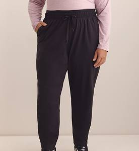 Pantalones de Jogger informales de talla grande para mujer Cintura elástica Logotipo personalizado Ropa de gimnasio Cintura media OEM ODM Directo de fábrica al por mayor de gran tamaño - Product Image 1