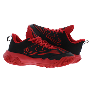 Chaussures Nike Giannis Immortality 4 GS pour garçons Couleur : Noir/Rouge équipe/Rouge université 100% authentique - Product Image 4