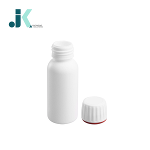Botella de jarabe de HDPE DE FÁBRICA DE Vietnam, 70 ml con tapa de garantía, blanca, buena calidad, servicio OEM ODM, fábrica de Vietnam M0305 - Product Image 1